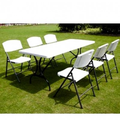 BLOW MOLDED TABLE AND CHAIR SET-IGT-GTC05